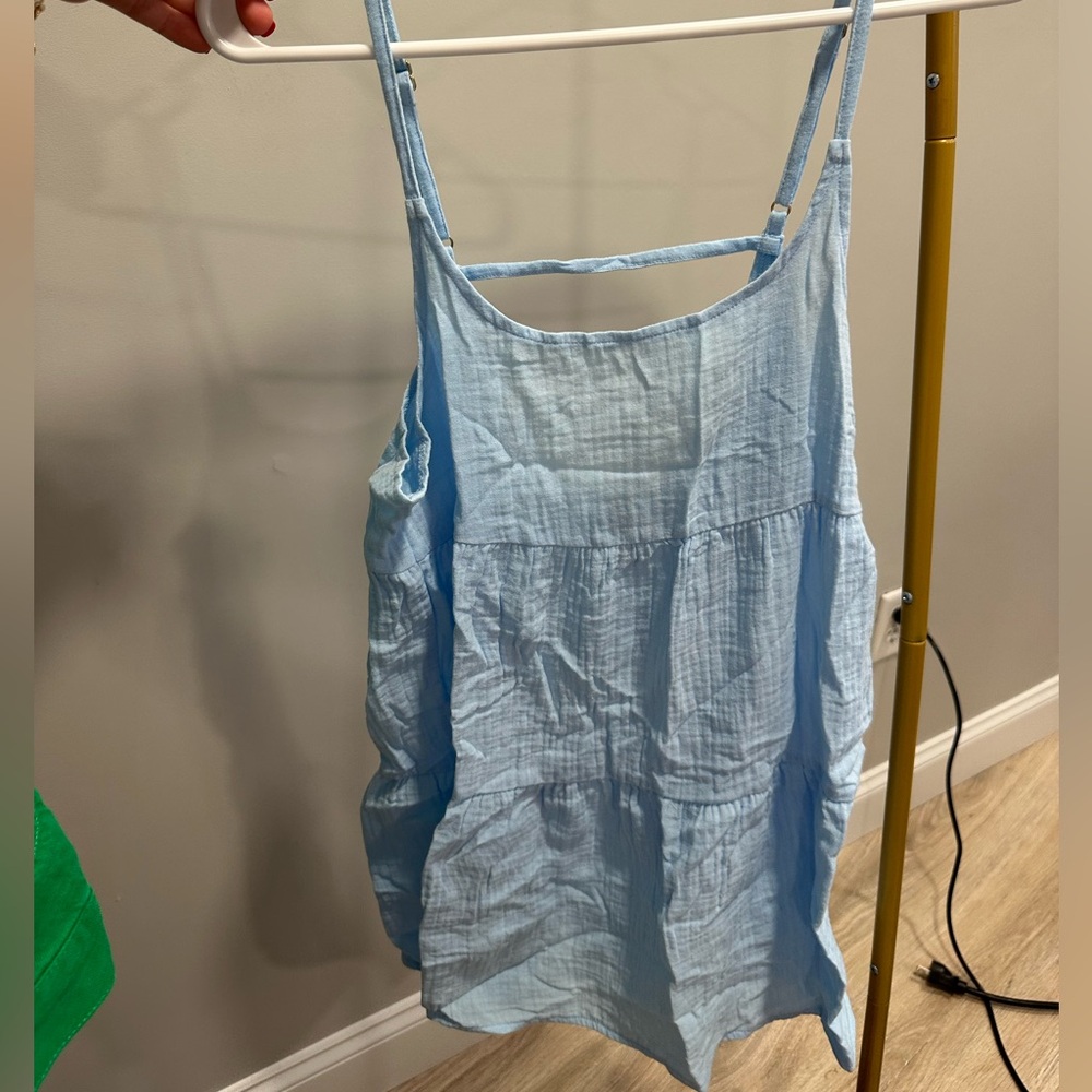 Light blue mini dress